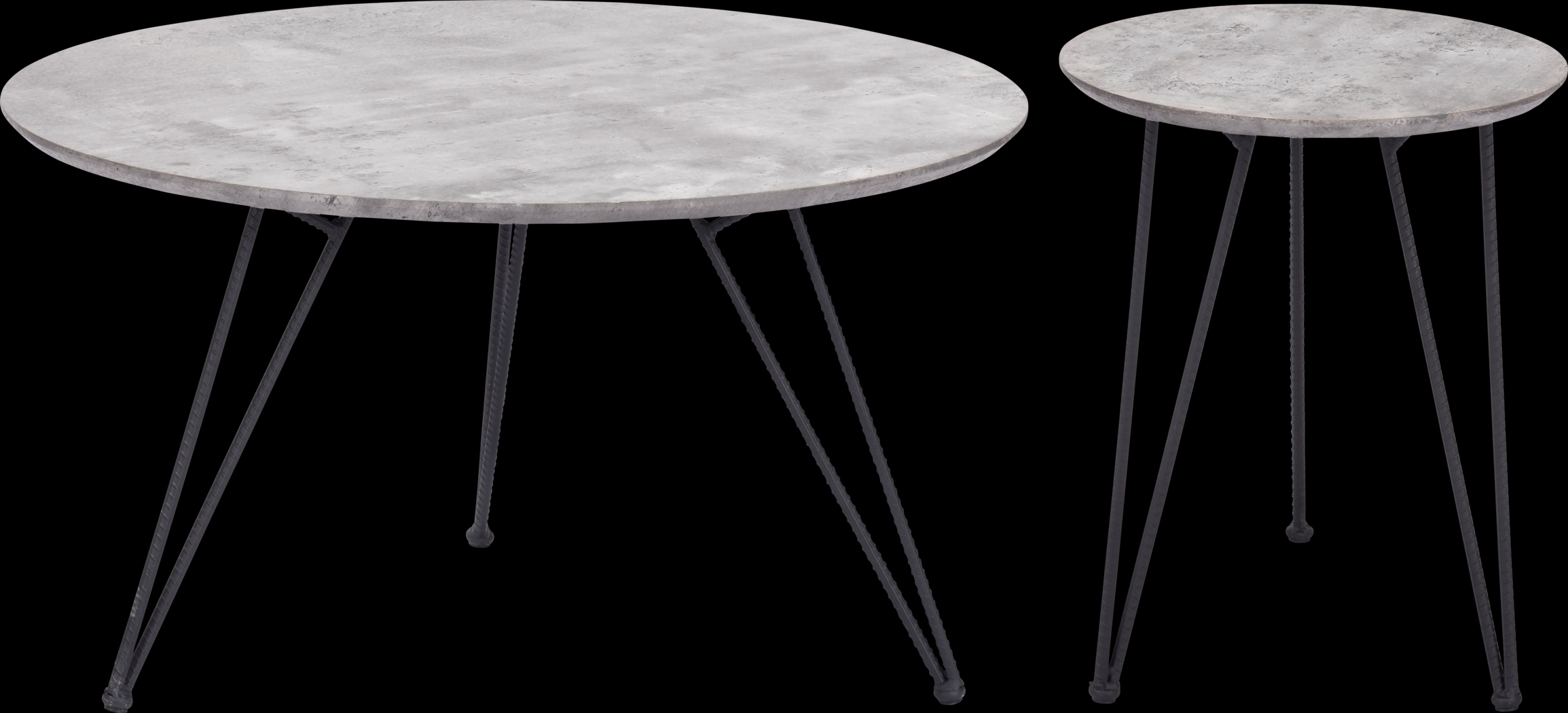 Kailyard Gray Cocktail Table, Set of 2 - Thumbnail - Image 5