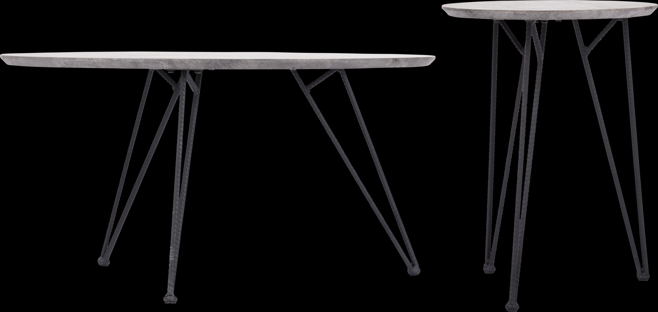 Kailyard Gray Cocktail Table, Set of 2 - Thumbnail - Image 7
