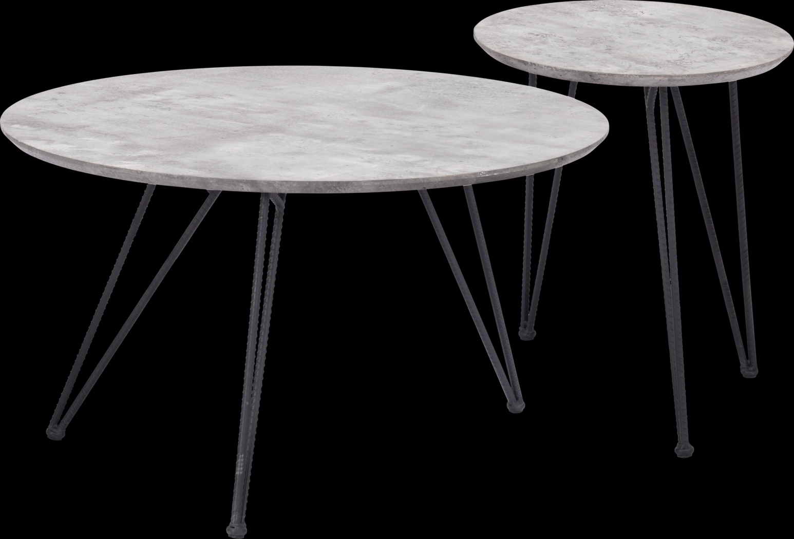 Kailyard Gray Cocktail Table, Set of 2 - Thumbnail - Image 1