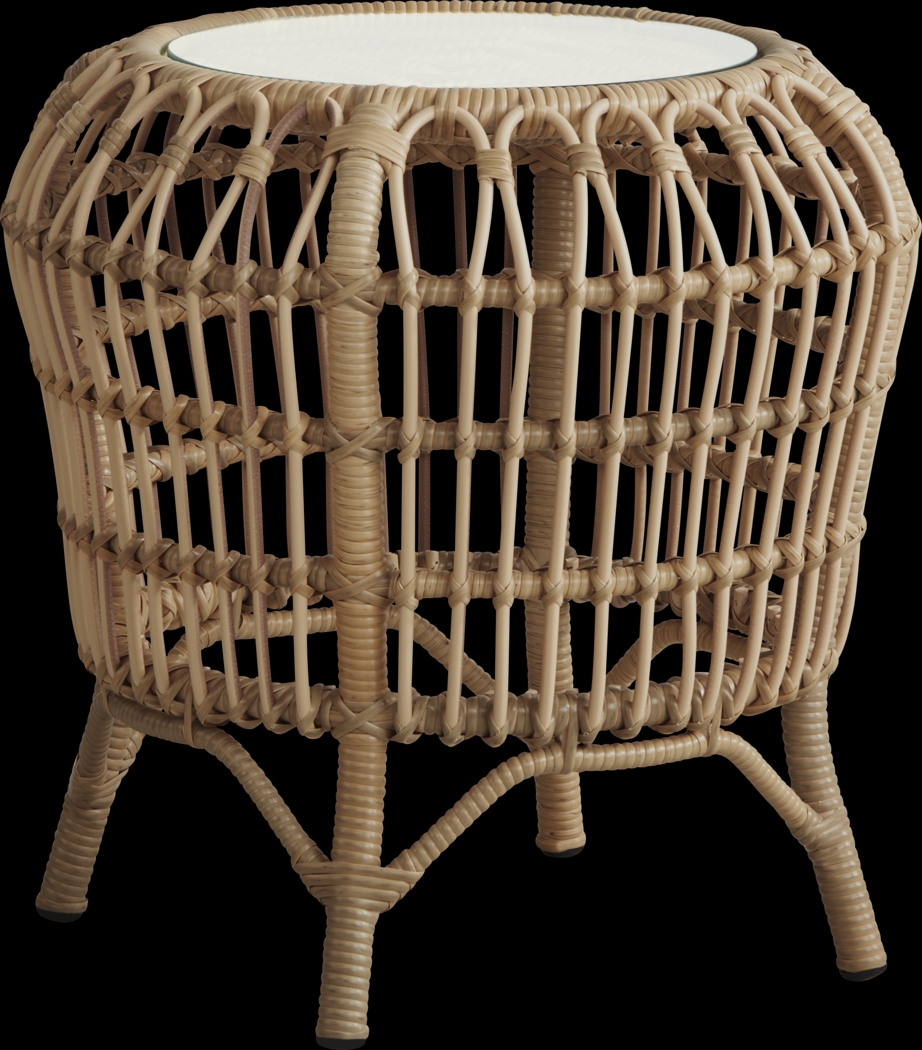 Kain Natural 3 Pc Outdoor Seating Set - Thumbnail - Image 3