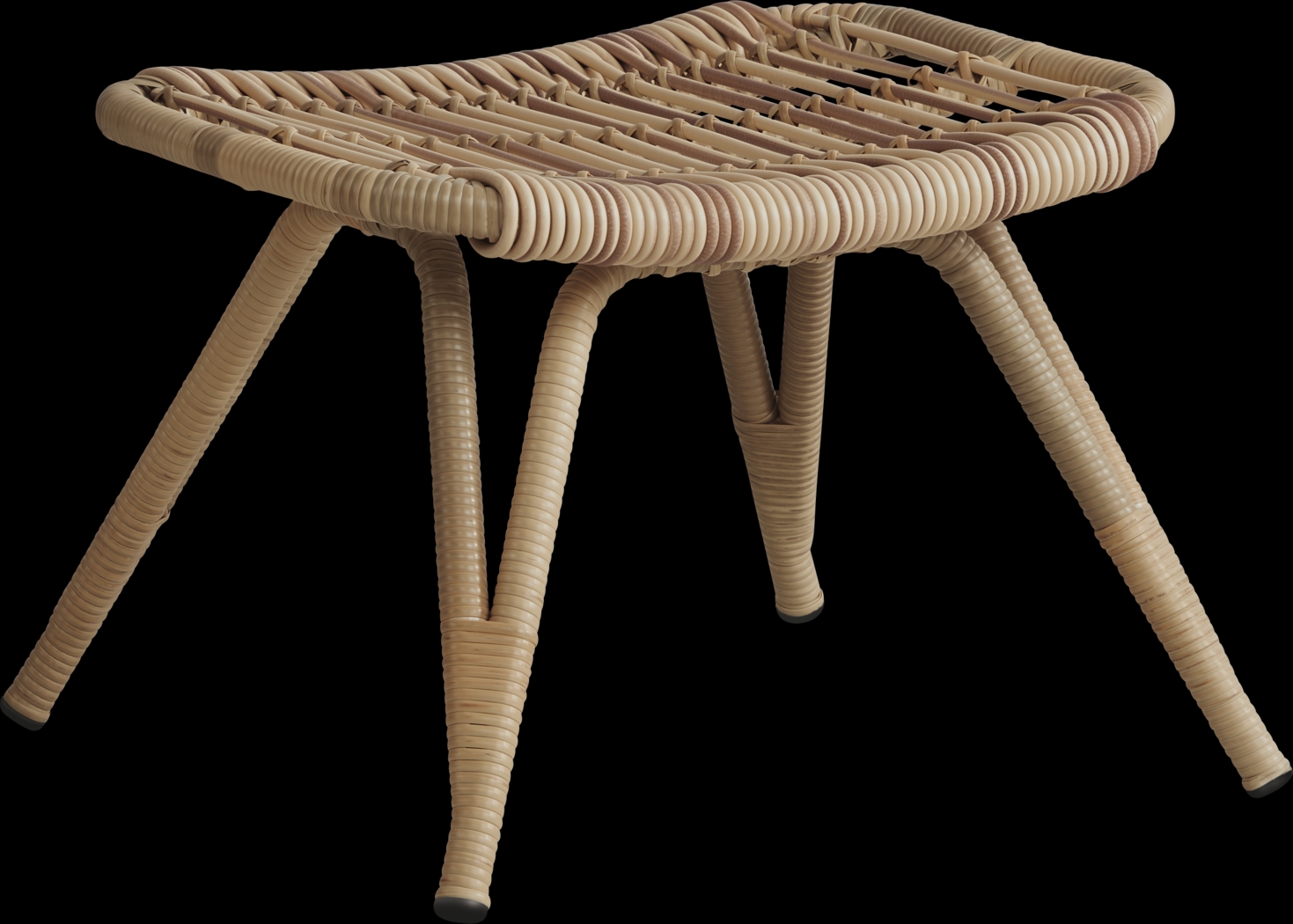 Kain Natural 4 Pc Outdoor Seating Set - Thumbnail - Image 6