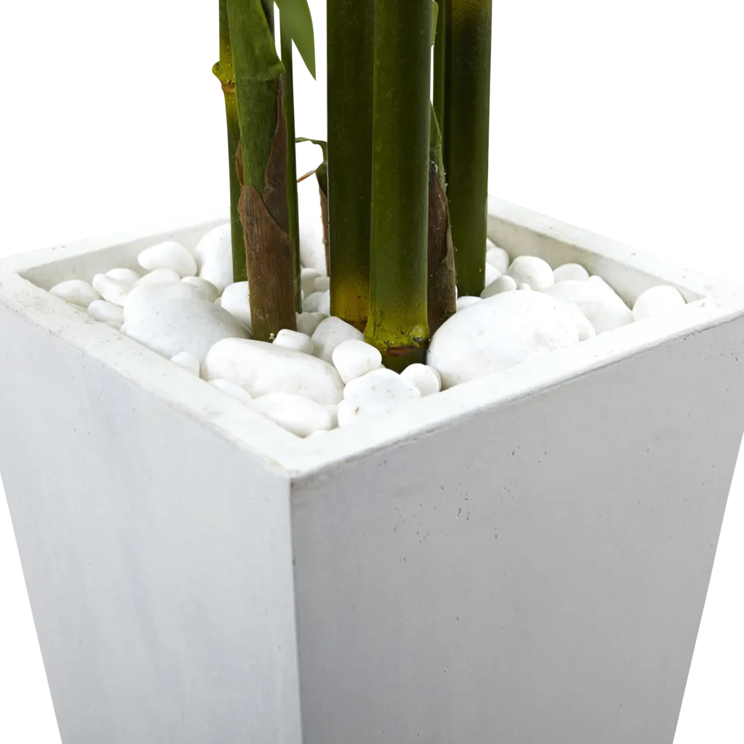 Kaio Green Bamboo Indoor/Outdoor Silk Tree - Thumbnail - Image 3