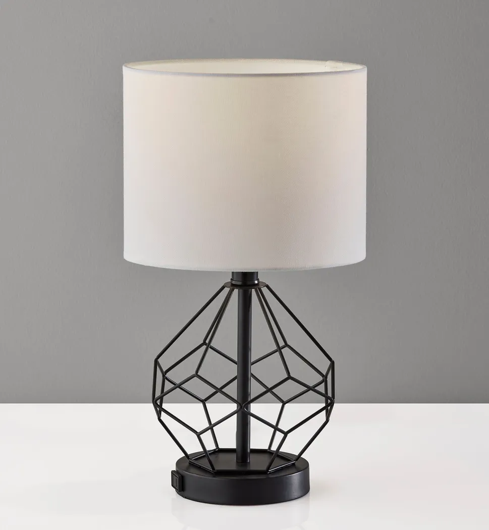 Kairo Black Lamp Set of 2 - Thumbnail - Image 3