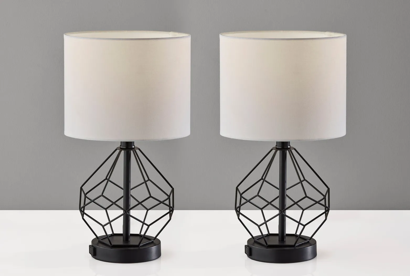 Kairo Black Lamp Set of 2 - Thumbnail - Image 4