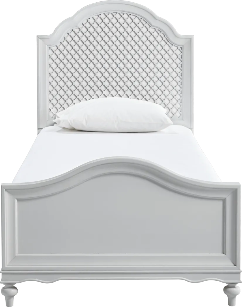 Kaitlyn Gray 3 Pc Full Laser Cut Bed - Thumbnail - Image 1