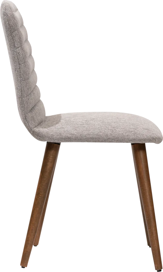 Kajala Gray Side Chair, Set of 4 - Thumbnail - Image 4