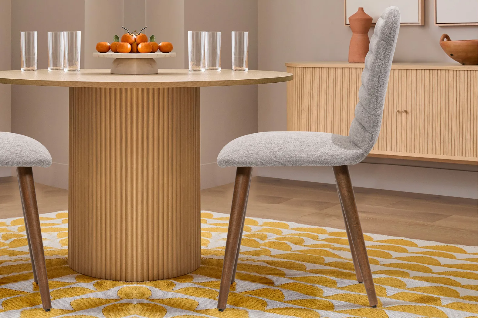 Kajala White Side Chair, set of 4 - Thumbnail - Image 2