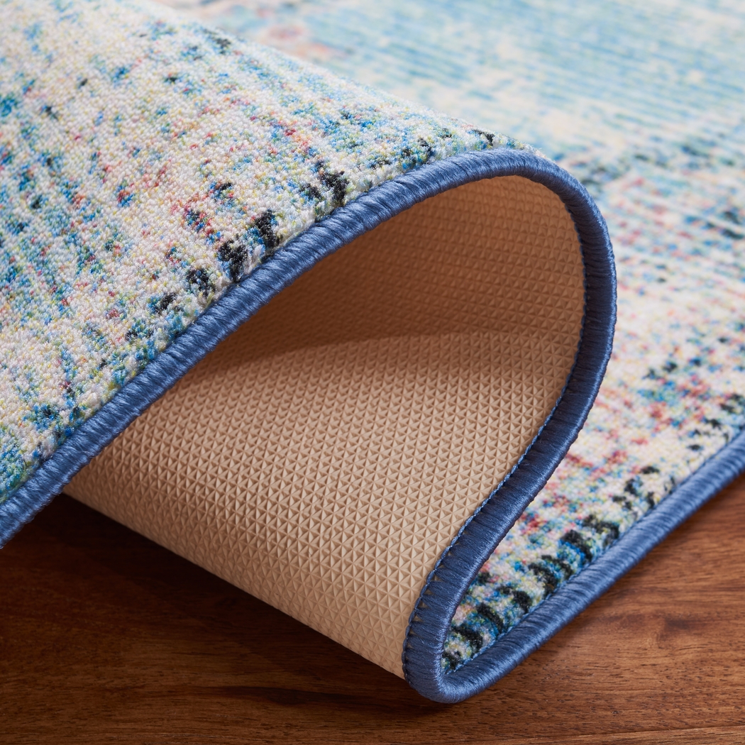 Kakeva Turquoise/Pink 5'5 x 7'7 Rug - Thumbnail - Image 6