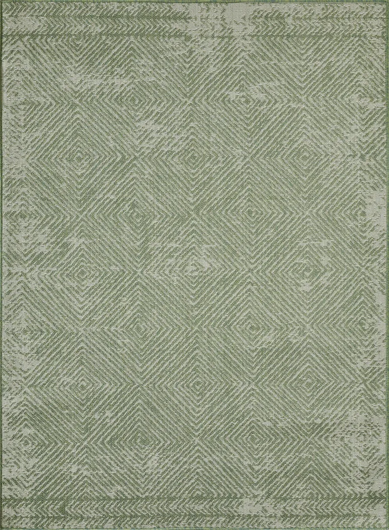 Kakra Green 2'2 x 7'6 Indoor/Outdoor Runner - Thumbnail - Image 12