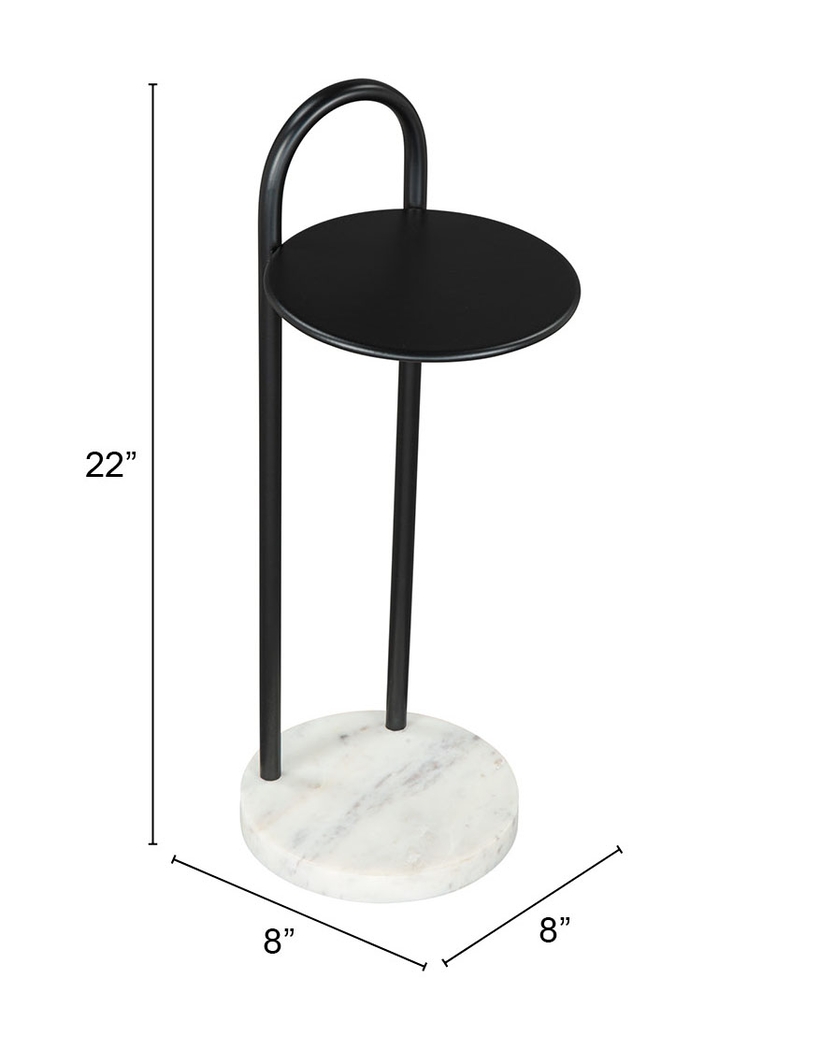 Kalaka Black End Table - Thumbnail - Image 8