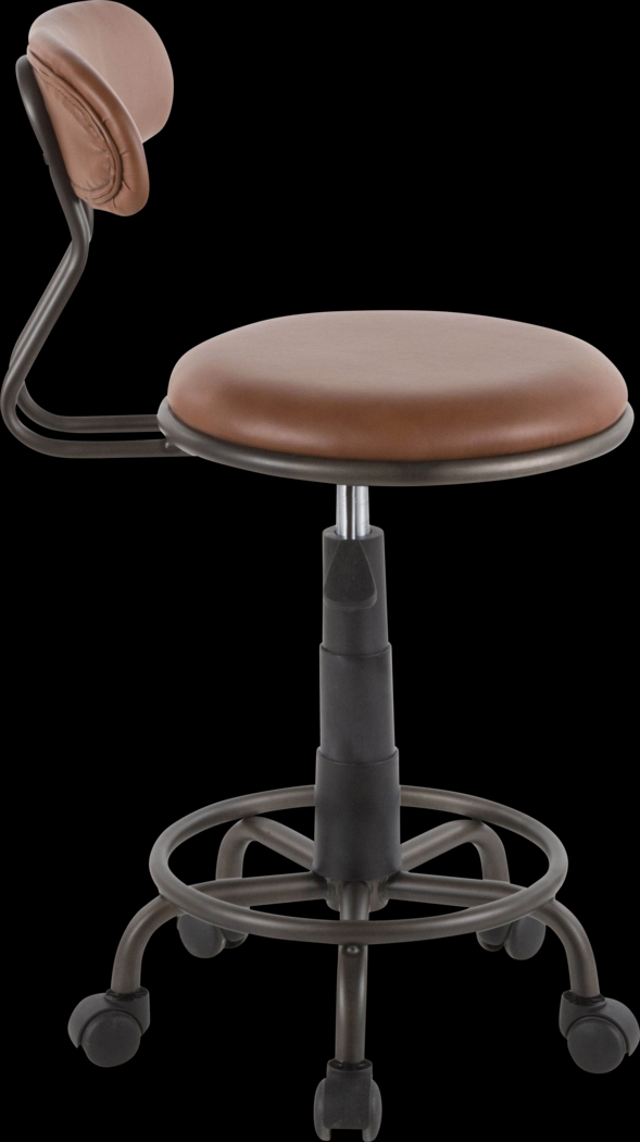 Kalamath Brown Office Chair - Thumbnail - Image 3