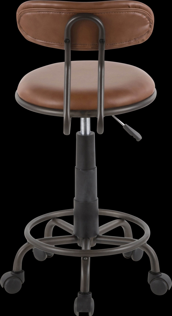 Kalamath Brown Office Chair - Thumbnail - Image 4