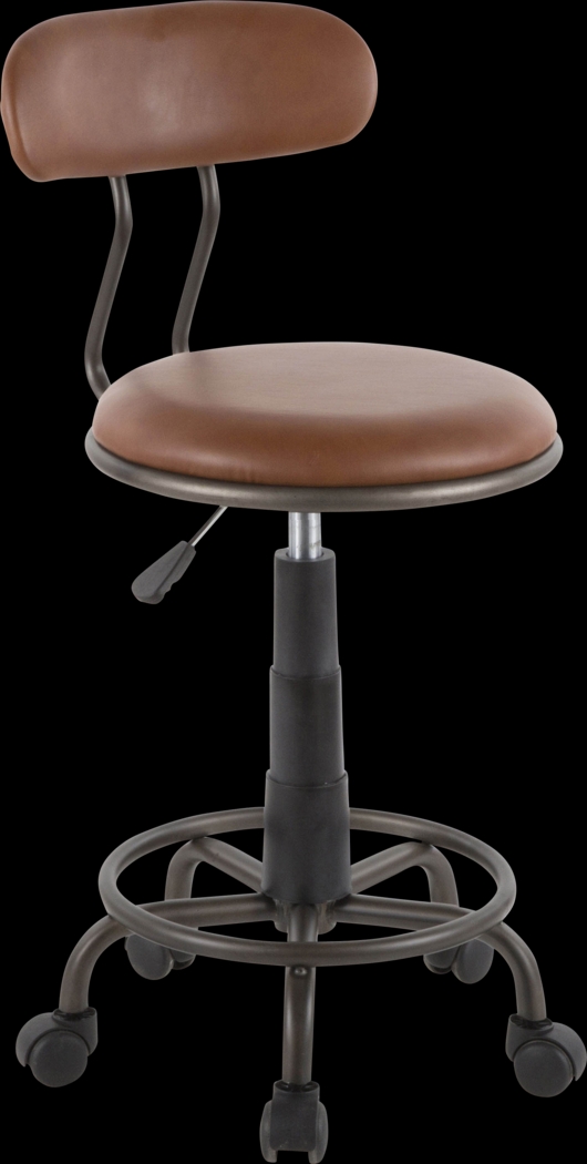 Kalamath Brown Office Chair - Thumbnail - Image 1