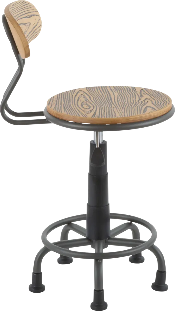 Kalamath Gray Desk - Thumbnail - Image 4