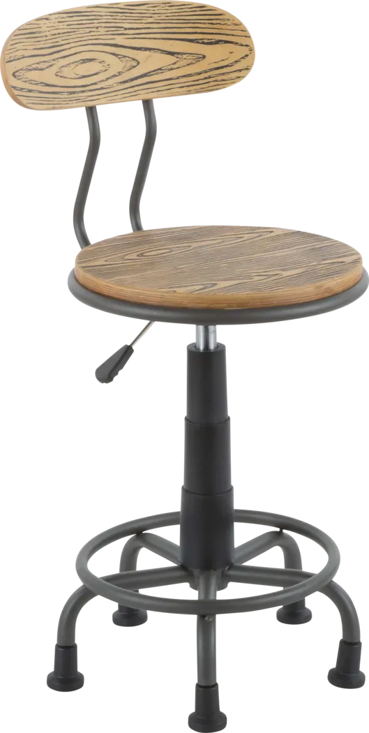 Kalamath Gray Desk - Thumbnail - Image 5