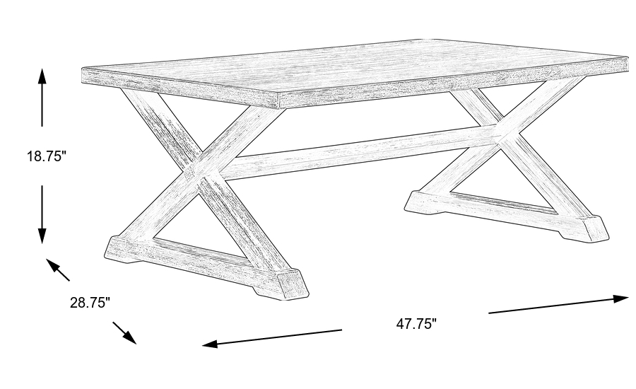 Dimension Image. Please refer to the Dimension Tab on this page for dimension details.