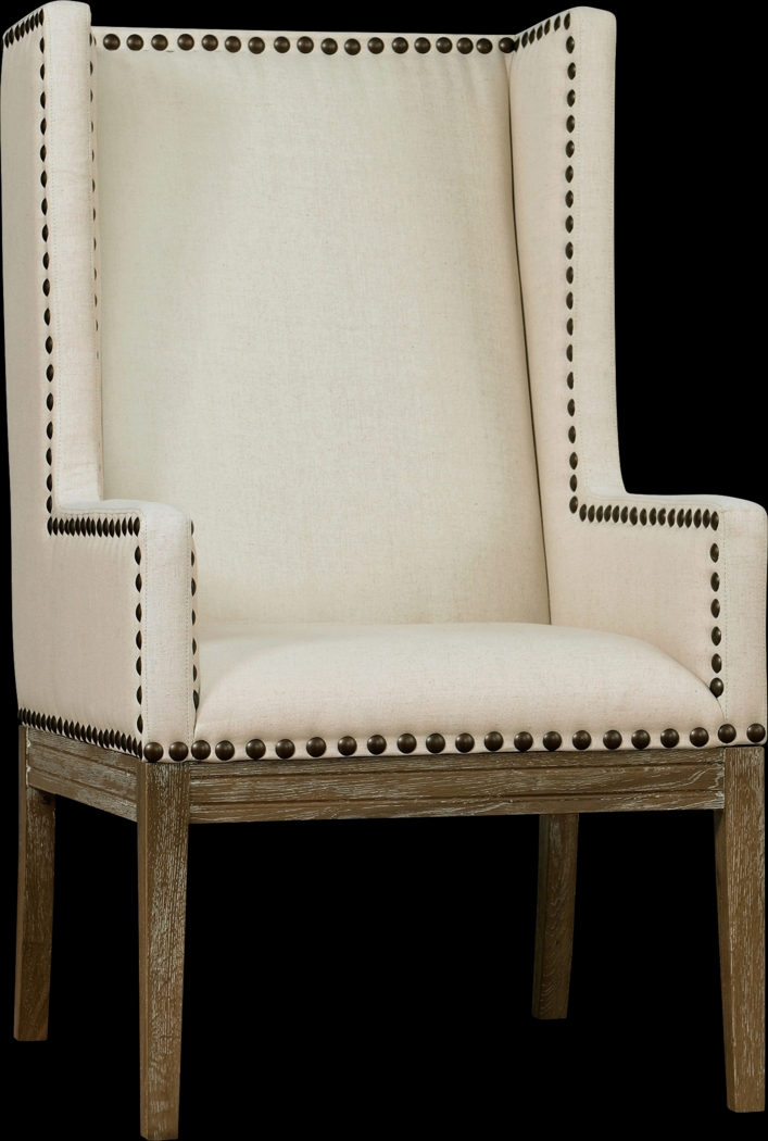 Kalden Beige Accent Chair - Thumbnail - Image 1