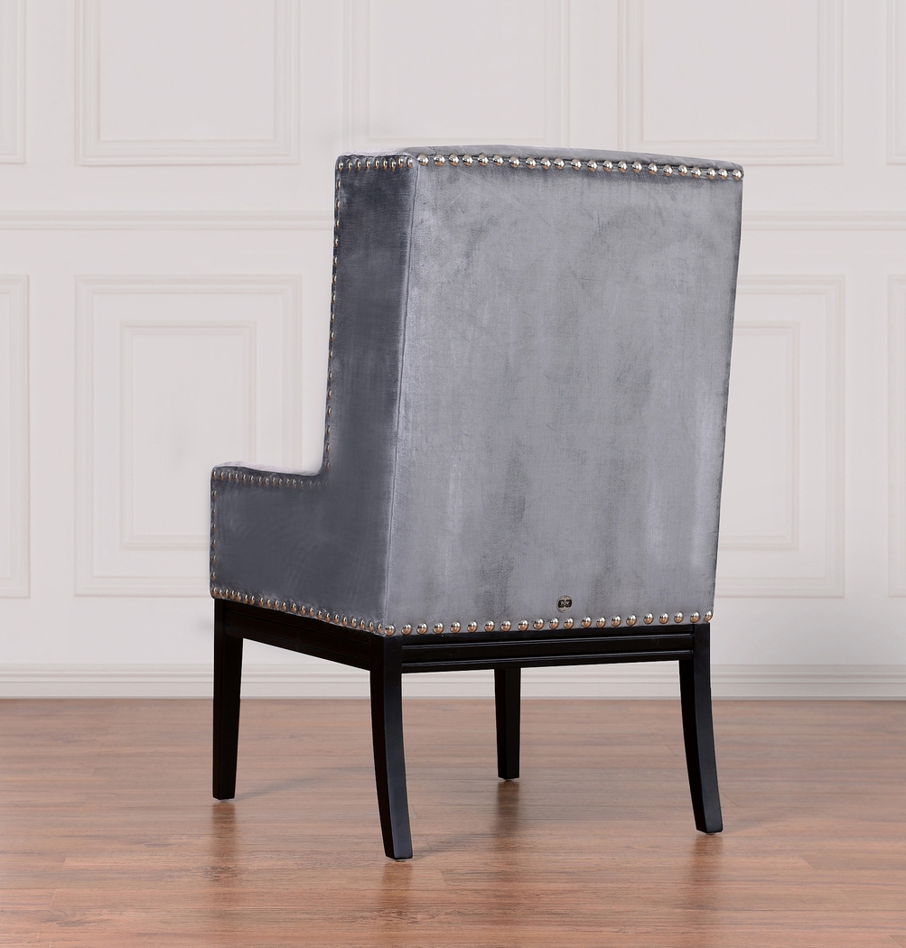 Kalden Gray Accent Chair - Thumbnail - Image 2