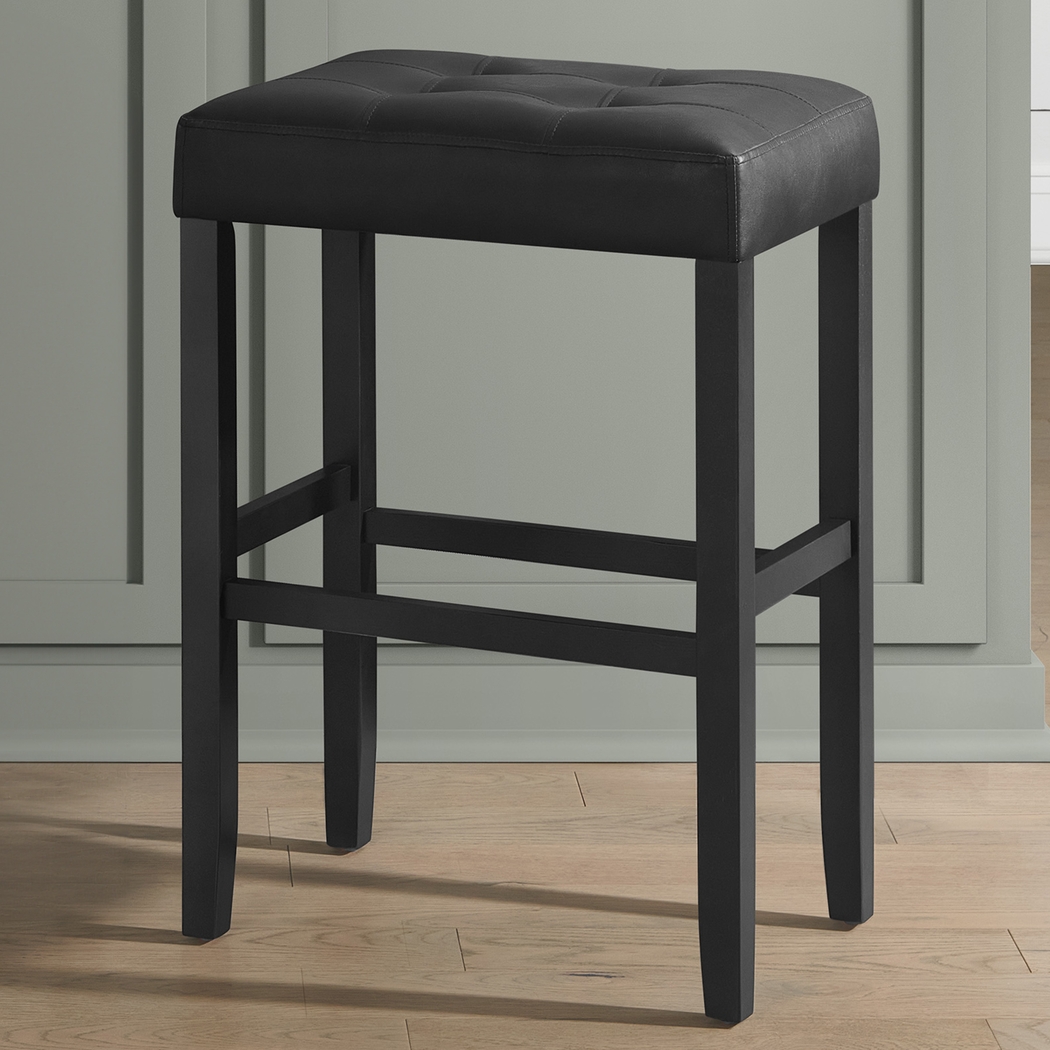 Kaldyn Black Barstool - Thumbnail - Image 3