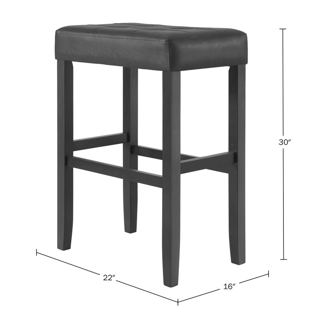 Kaldyn Black Barstool - Thumbnail - Image 6
