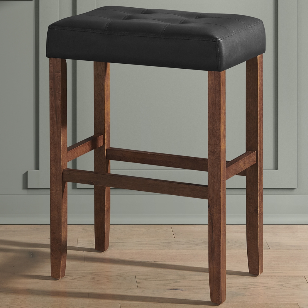 Kaldyn Black/Brown Barstool - Thumbnail - Image 3