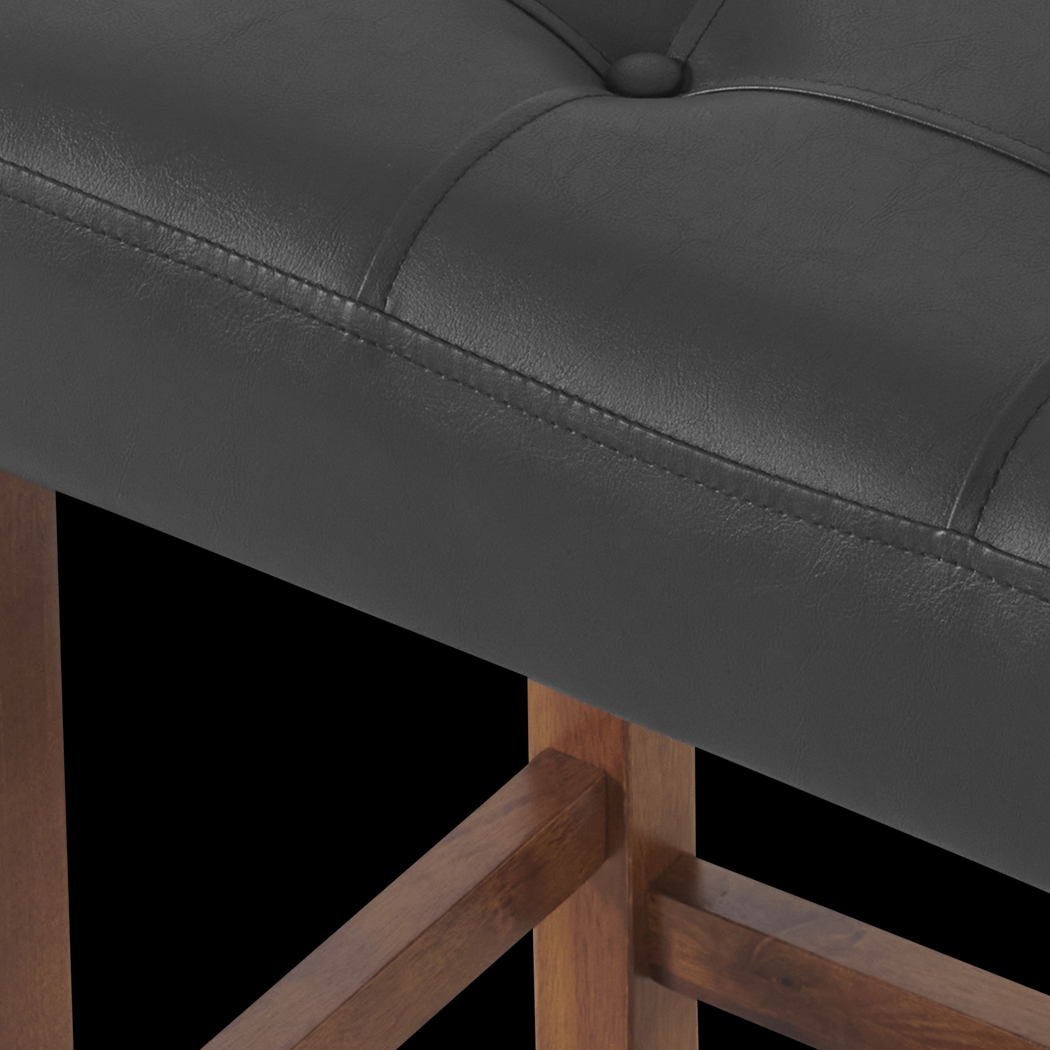 Kaldyn Black/Brown Barstool - Thumbnail - Image 5