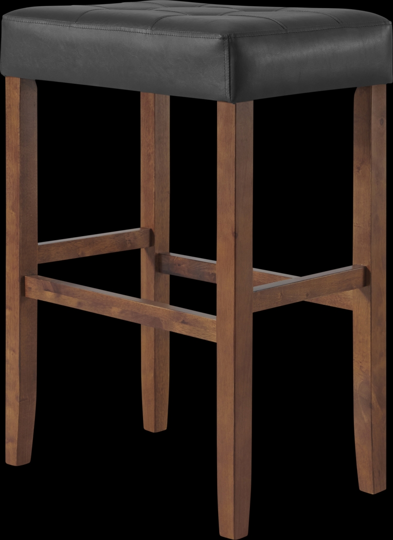 Kaldyn Black/Brown Barstool - Thumbnail - Image 1