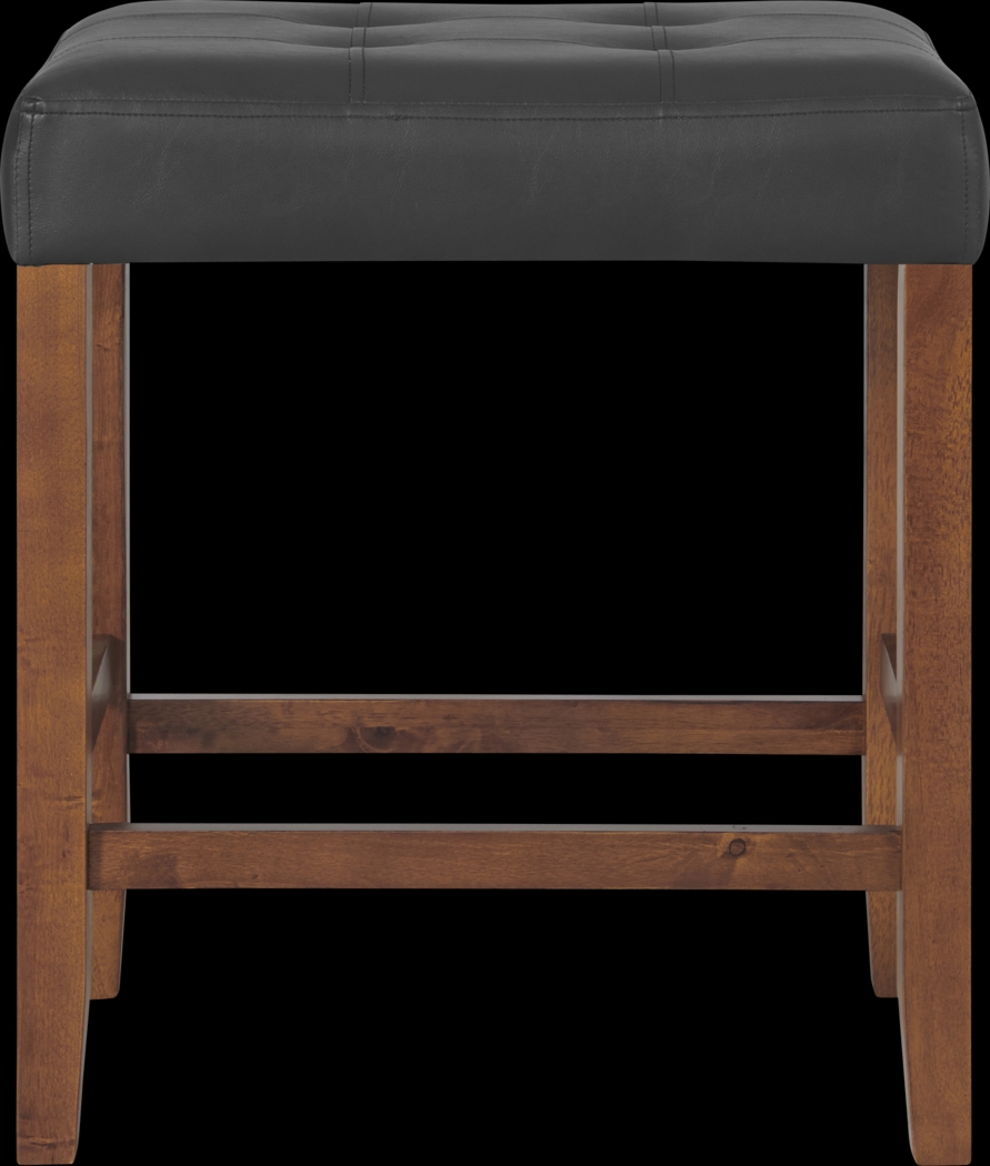 Kaldyn Black/Brown Counter Height Stool - Thumbnail - Image 7