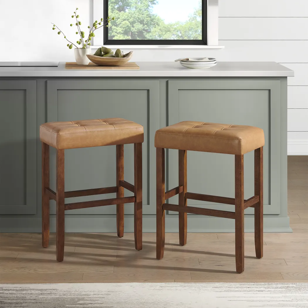 Kaldyn Brown Barstool - Thumbnail - Image 4