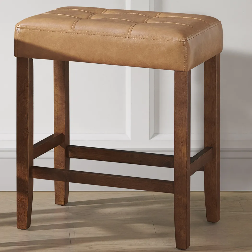 Kaldyn Brown Counter Height Stool - Thumbnail - Image 3