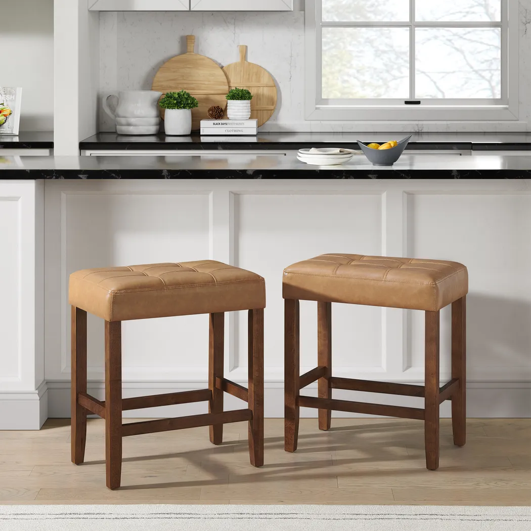Kaldyn Brown Counter Height Stool - Thumbnail - Image 4