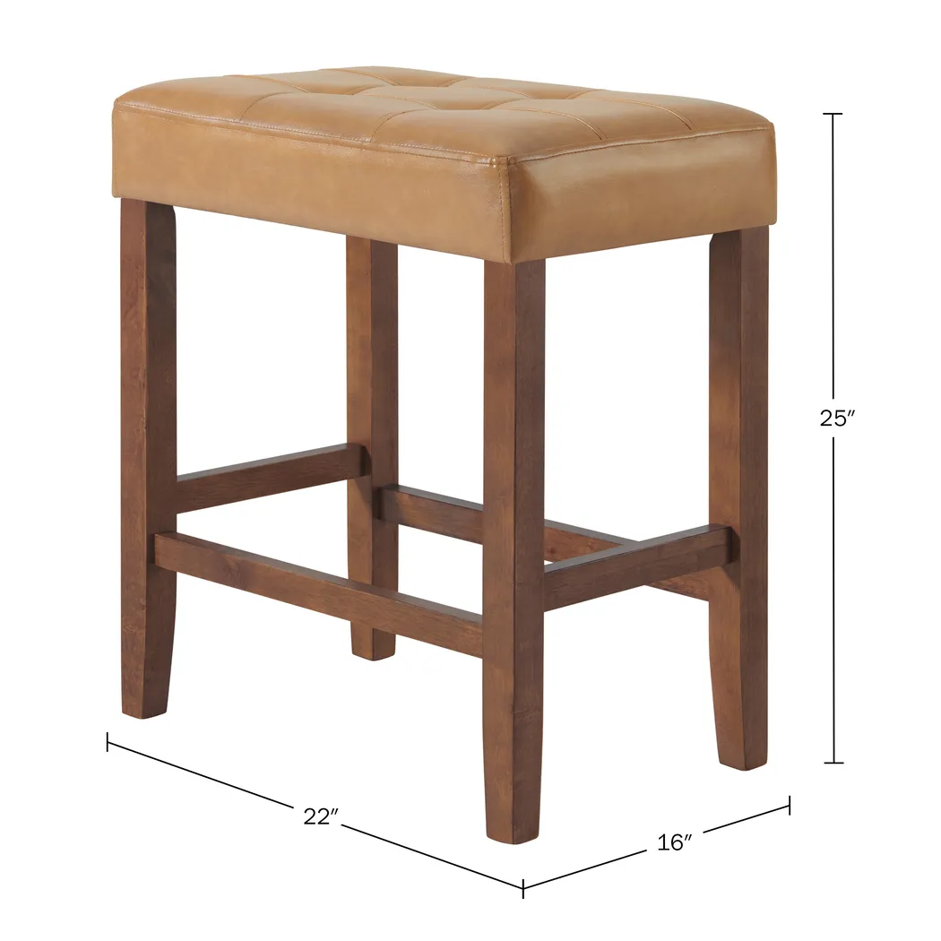 Kaldyn Brown Counter Height Stool - Thumbnail - Image 6
