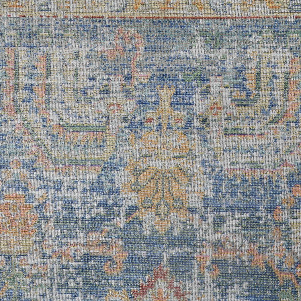 Kalika Blue 9' x 13' Rug - Thumbnail - Image 4