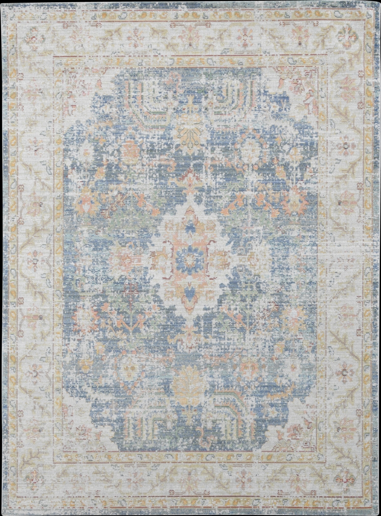 Kalika Blue 9' x 13' Rug - Thumbnail - Image 1
