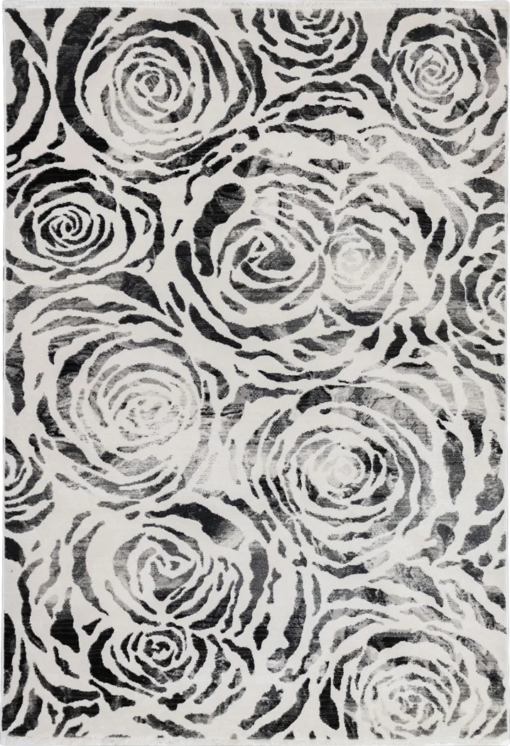 Kalina Gray 7'10 x 10' Rug - Thumbnail - Image 1