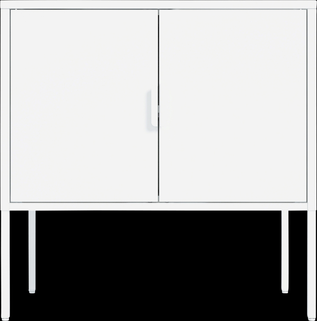 Kalispelly White Accent Cabinet - Thumbnail - Image 1