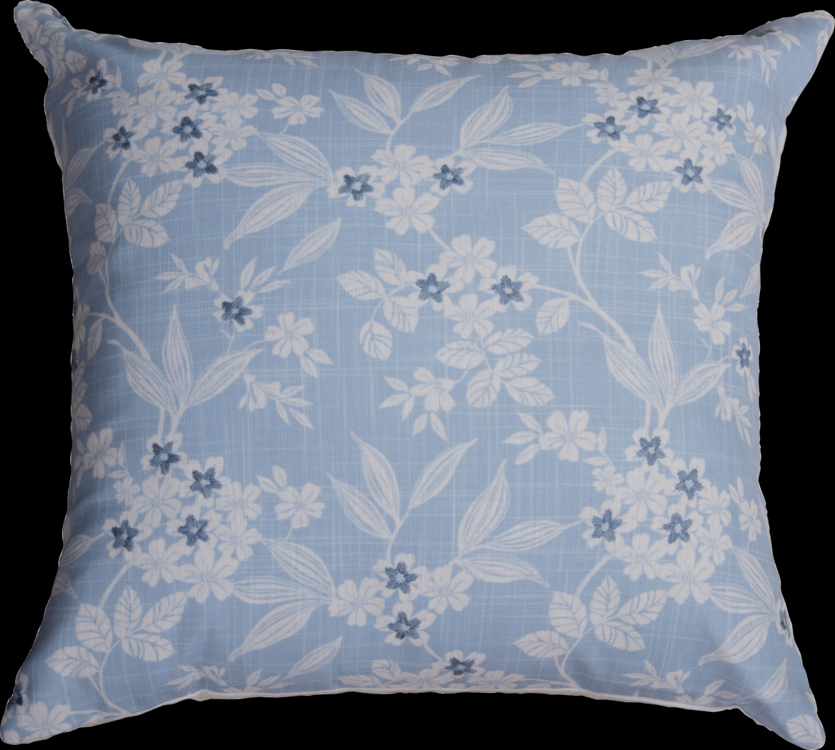 Kaljo Light Blue Indoor/Outdoor Accent Pillow - Thumbnail - Image 1