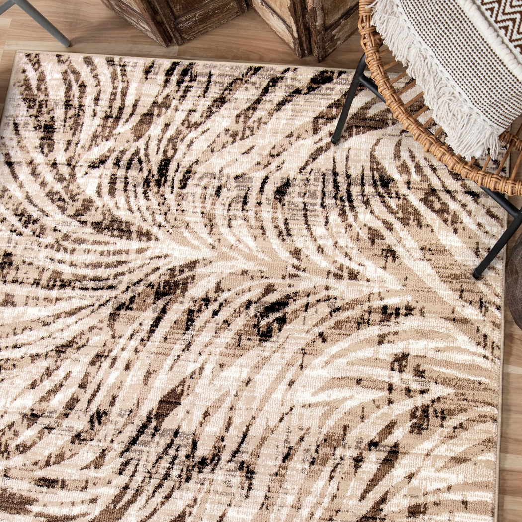 Kallas Beige 5'3 x 7'6 Rug - Thumbnail - Image 3