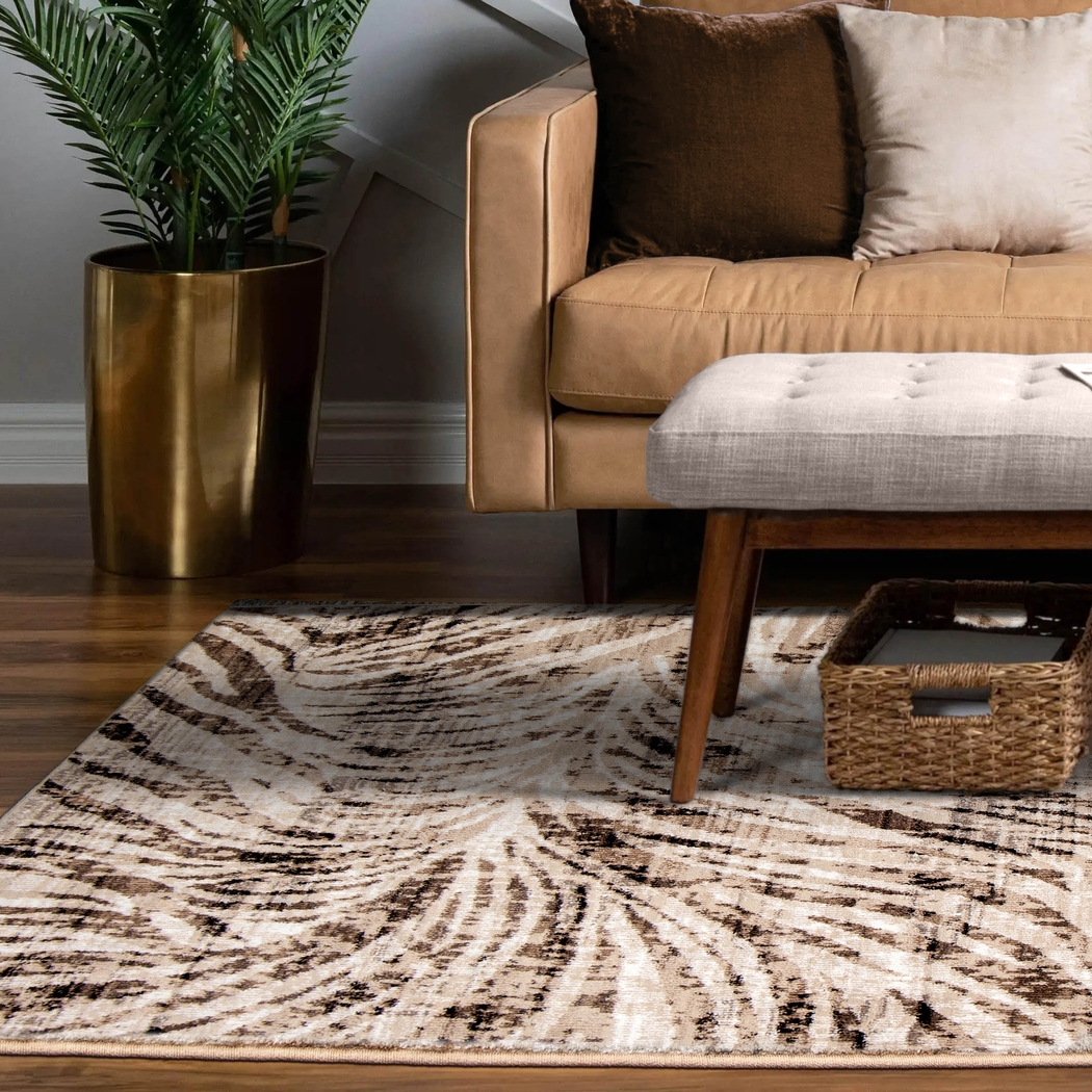 Kallas Beige 5'3 x 7'6 Rug - Thumbnail - Image 4