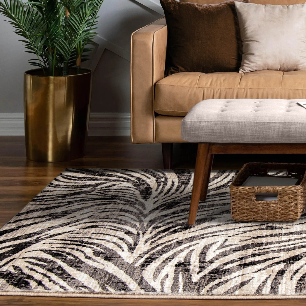 Kallas Gray 5'3 x 7'6 Rug - Thumbnail - Image 4