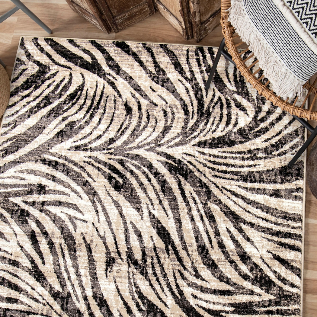 Kallas Gray 7'10 x 10'10 Rug - Thumbnail - Image 3