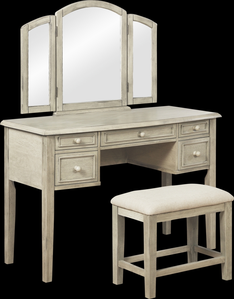 Kallorama Brown Vanity Set - Thumbnail - Image 2