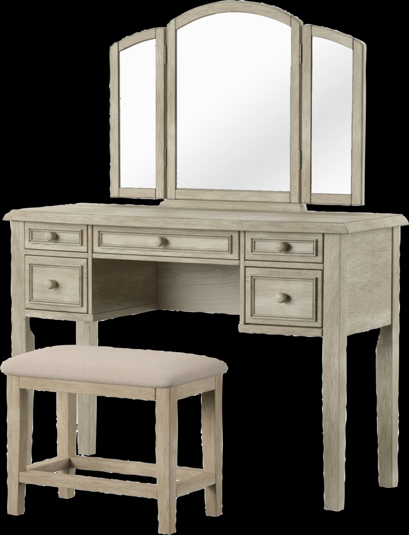 Kallorama Brown Vanity Set - Thumbnail - Image 1