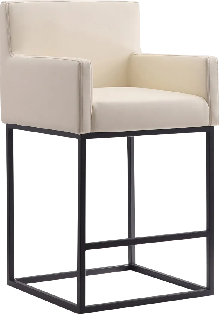 Kalmath Beige Barstool - Thumbnail - Image 5