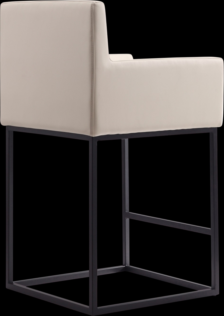 Kalmath Beige Counter Height Stool - Thumbnail - Image 2