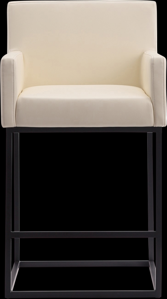 Kalmath Beige Counter Height Stool - Thumbnail - Image 1