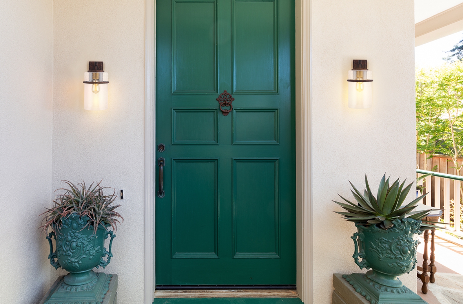 Kalmia View Brown Large Outdoor Sconce - Thumbnail - Image 2