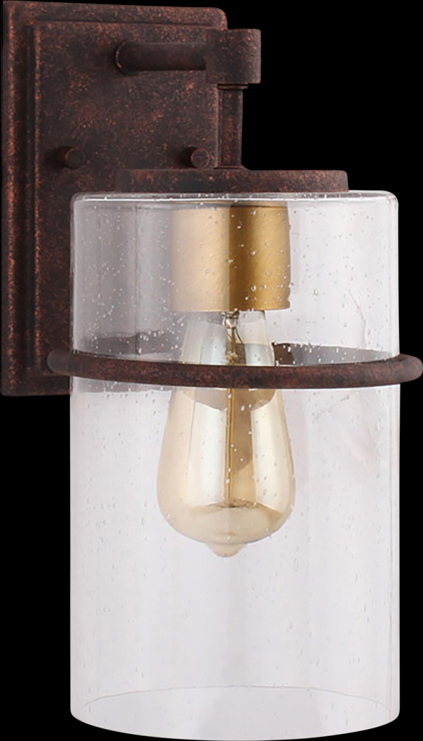 Kalmia View Brown Medium Outdoor Sconce - Thumbnail - Image 1