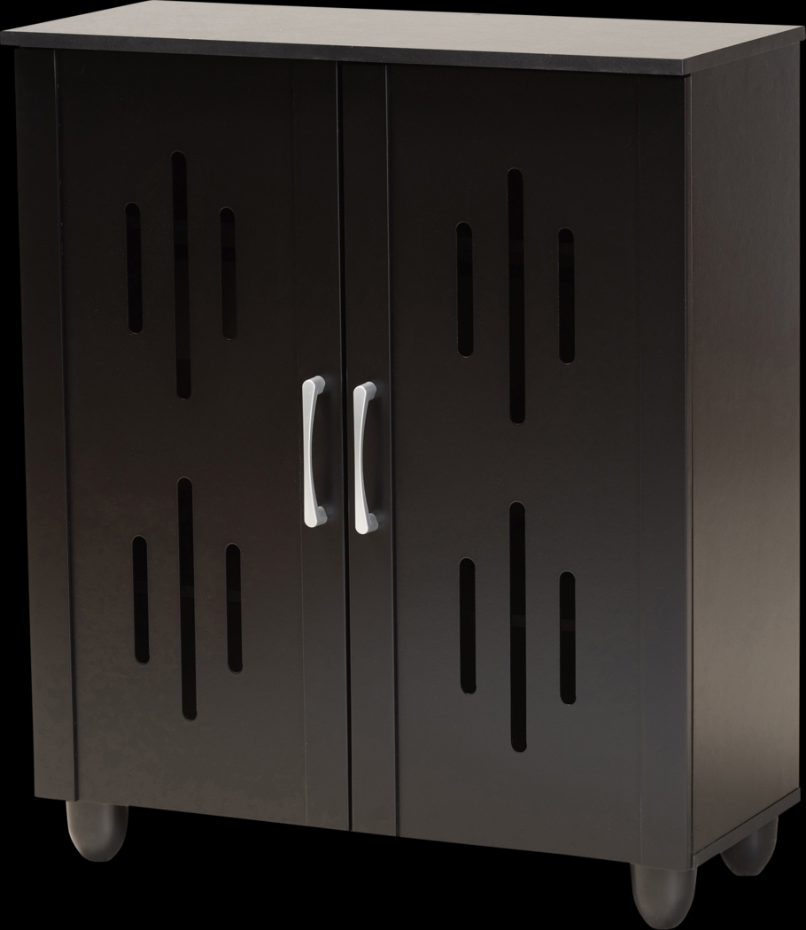 Kaloken Brown Shoe Storage Cabinet - Thumbnail - Image 1