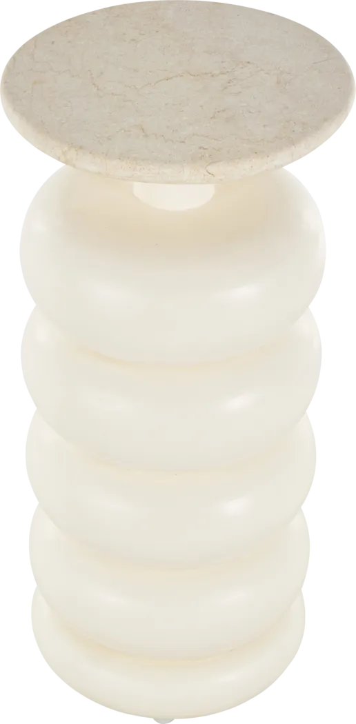 Kalwa Beige Accent Table - Thumbnail - Image 6